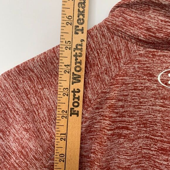 Under Armour Heat Gear Loose Fit 1/4 Zip Long Sleeve Shirt - Picture 6 of 6